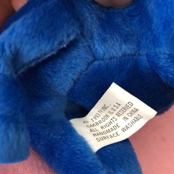 Rare 1993 Peanut beanie baby Peanut stay # 4062 - Picture 4 of 4